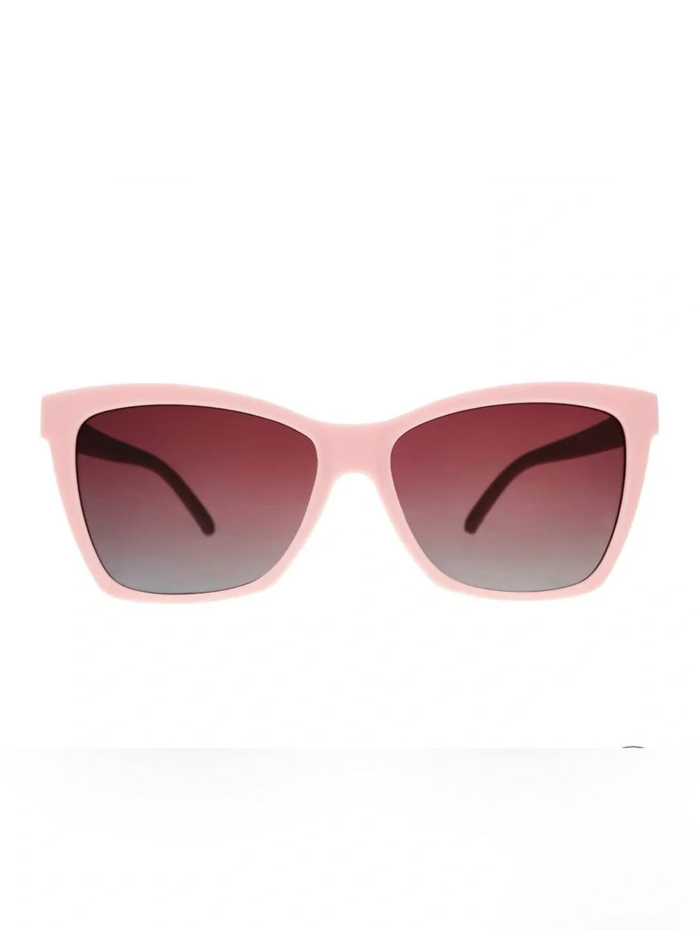 goodr Adult Pop G Rose Retail Therapy Plastic Rectangle Sunglasses - Pink